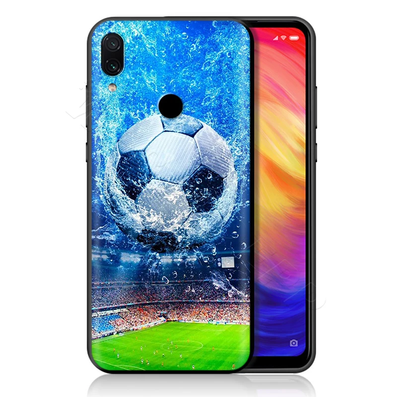 1 Футбол спортивный чехол для Xiaomi Redmi 4A 4X5 5A 6 6A 7 7A S2 Примечание Go K20 Pro Plus премьер-8 T - Цвет: 1