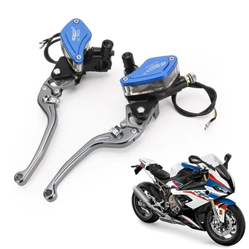 

Motorcycle Hydraulic Master Cylinder Lever Aluminum Hydraulic Clutch Lever Front Brake Clutch Universal 22mm For Aprilia Suzuki