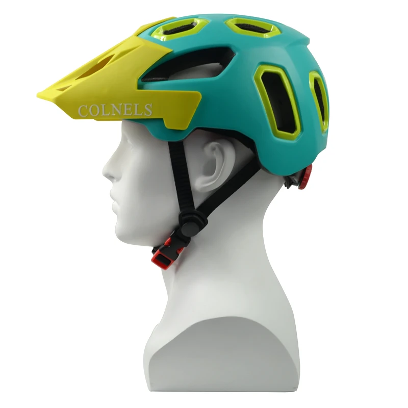 Велосипедные шлемы безопасный регулируемый велосипедный шлем EPS Защита Велоспорт MTB горный велосипед шлемы дорожный Сверхлегкий 54-62 см оранжевый