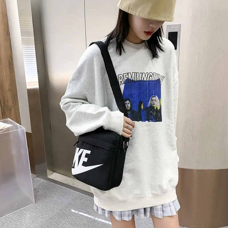 Men's Shoulder Bag INS Trend Waterproof Small Backpack Korean Mobile Phone Man's Messenger Bag Mini Square Bag Crossbody Bags