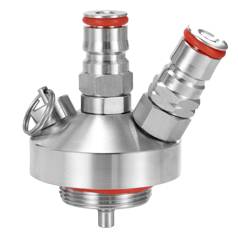 

Stainless Steel Mini Dispenser Beer Brewing Spear Quick Fitting Connector Craft Homebrew Tap Keg Spear