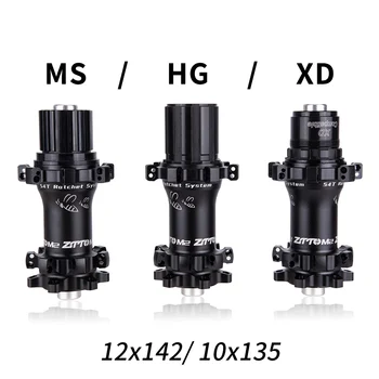 

M2 28 Hole MTB Hub Straightpull Hub Ultralight Micro spline Core 54T Ratchet HG XD for 12 speed QR Thru Axle 28h Bicycle Hubs