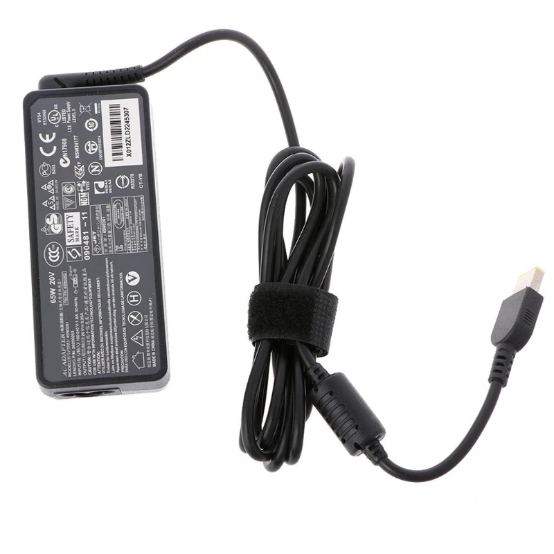 20V 3.25A 65W квадратный USB AC адаптер питания зарядное устройство для ноутбука lenovo G400 Yoga 13