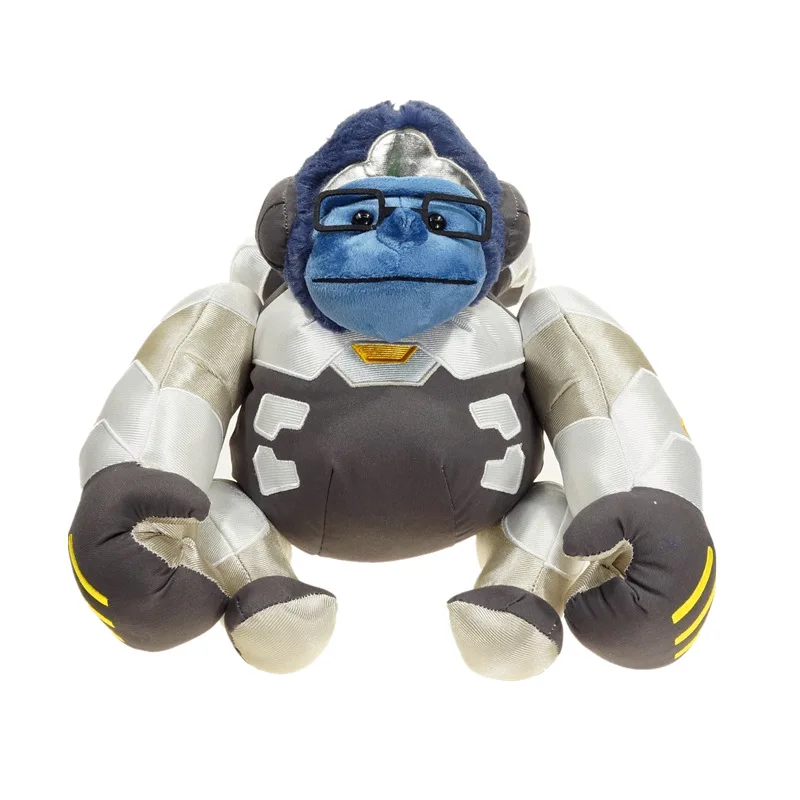 Hot Game Heros WINSTON Stuffed Plush Toy WINSTON The Gorilla Stuffed Doll Children Christmas Birthday Gifts for Kids