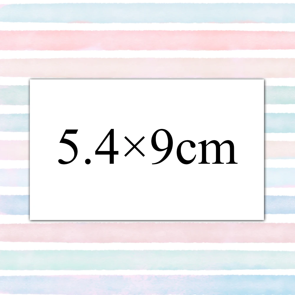 5.4cmX9cm