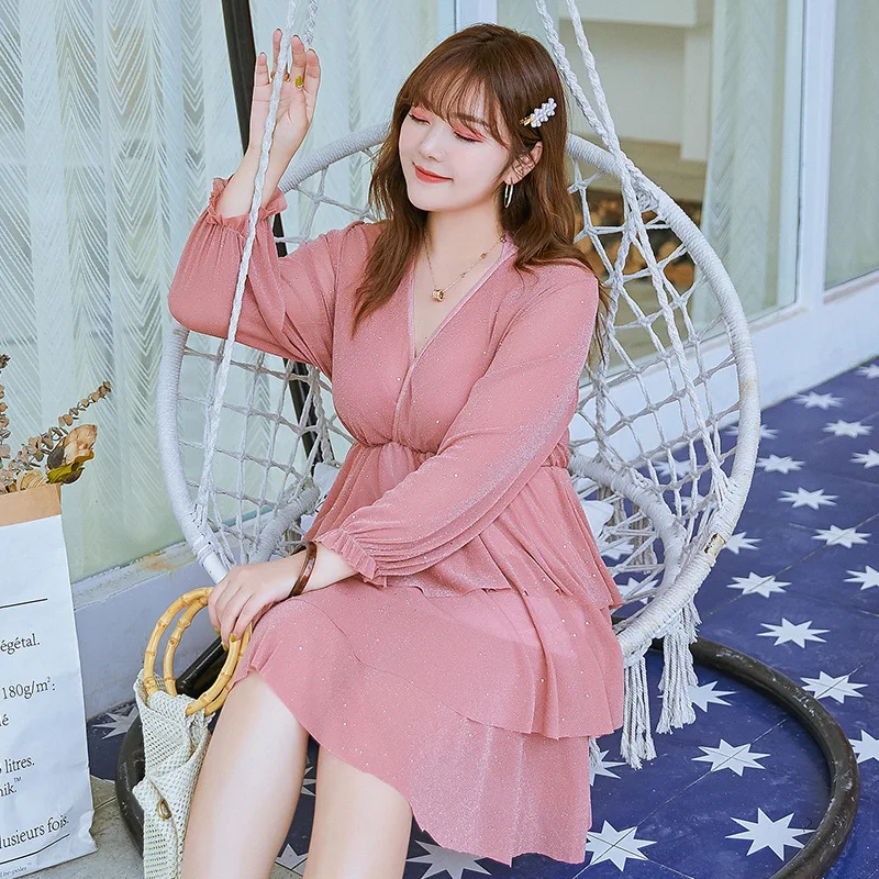 

Large Size Bathing Suit Split Type Dongdaemun Conservative WOMEN'S Swimwear 200 Slimming Skirt Blouse Swimwear Three-piece Set
