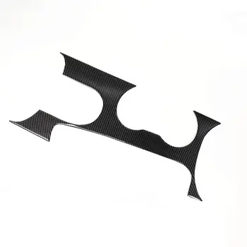 

New Carbon Fiber Interior Gear Shift Panel Cover Trim For Mustang 2015+ Car Interior Decoration Set