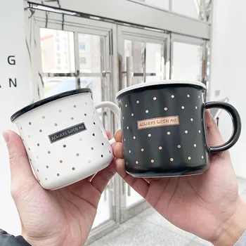 

Glass Cup Cute Mugs Nordic Ceramic Cup Lovers Mug Letter Mug Novelties Creative Mugs All for Kitchen Dishware Teapot Mug