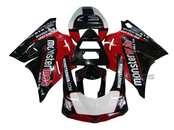 

Fairing Kit for Ducati 748 916 996 998 Year 1996 - 2002 Black Red Body Cover
