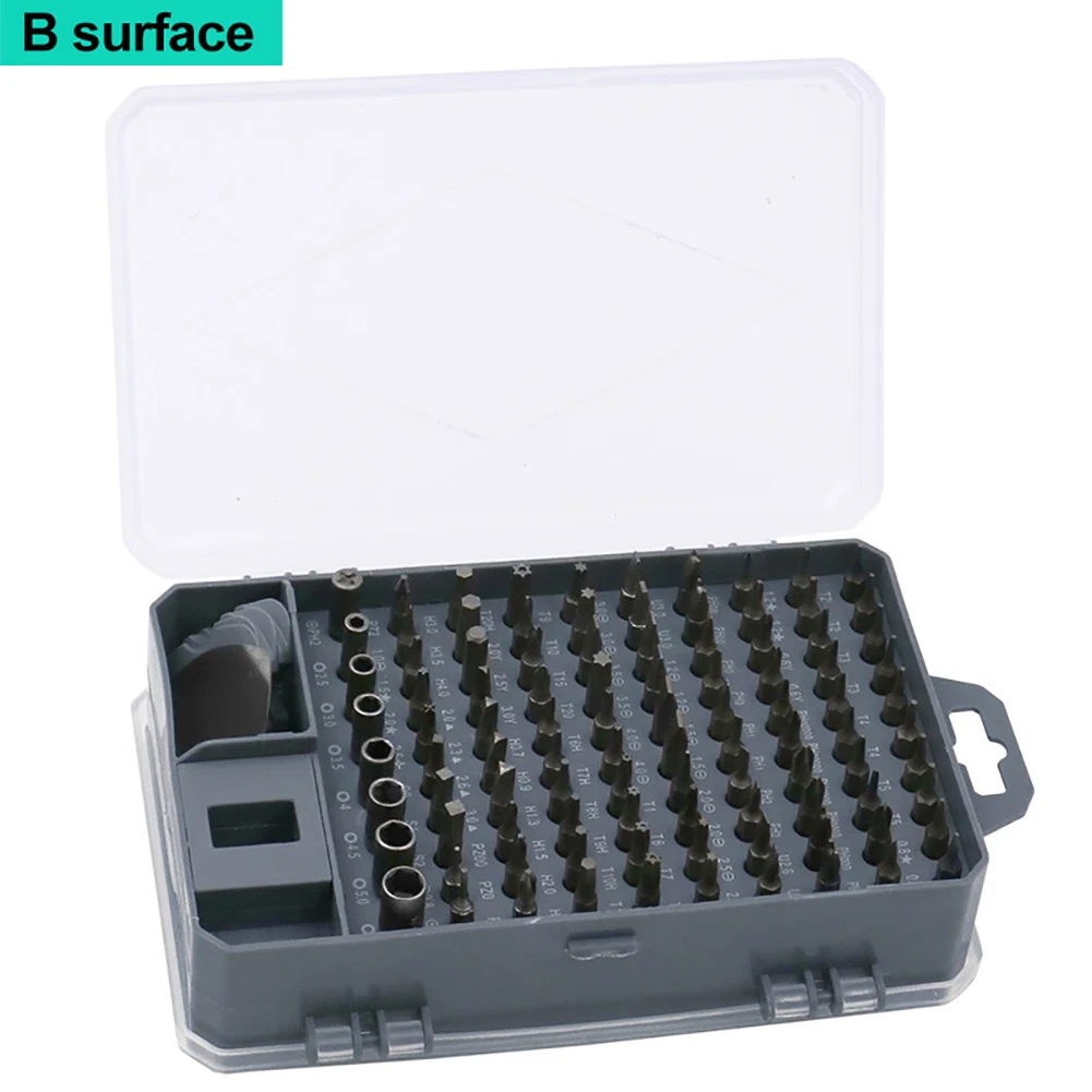 AliExpress | Trusă de instrumente și surubelnițe cu vârfuri diferite 112-în-1 12
