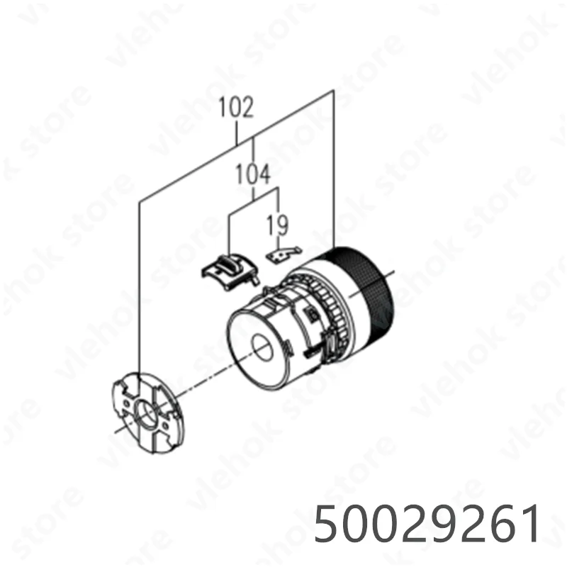Коробка передач для электродрели WORX WU128 WU128.2 50029261 | Инструменты