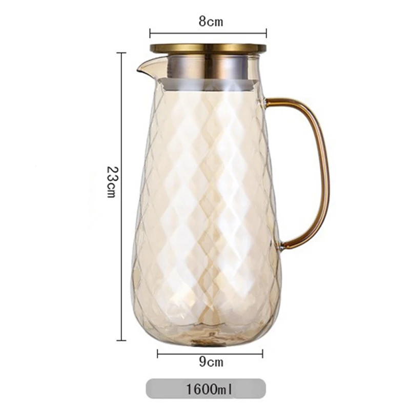 54Oz Glass Pitcher with Lid - Image 6