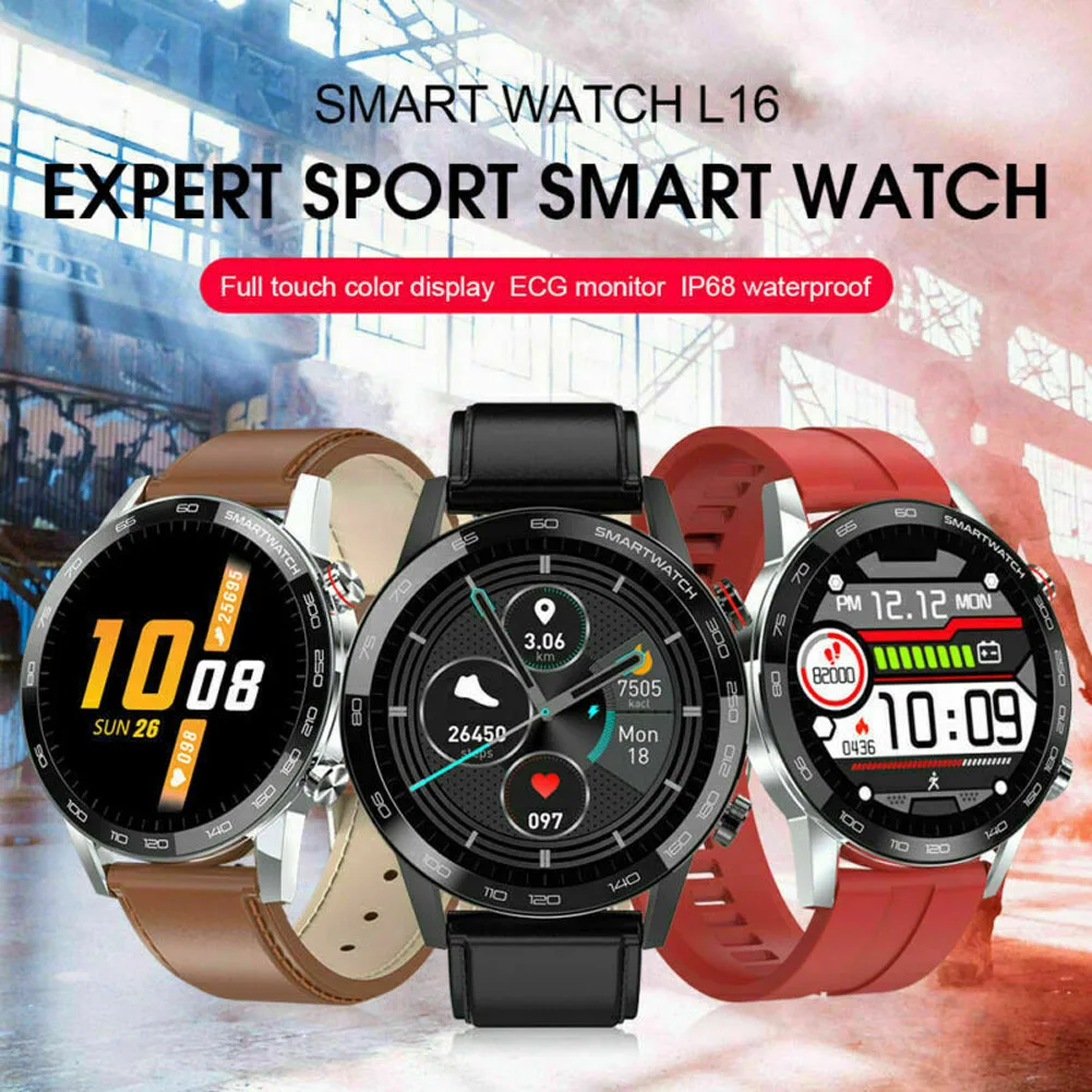 

New Microwear Smart Watch Touch Screen Business Sport IP68 Waterproof ECG+PPG Heart Rate Monitor Tracker Bluetooth 5.0 CNC Cut