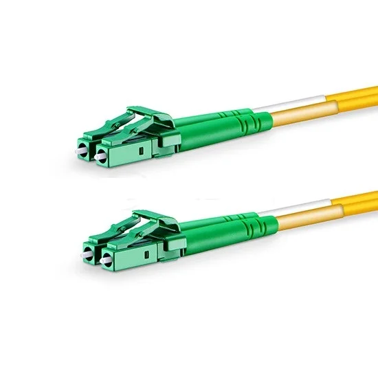 LC APC Fiber Optic Patch Cord Duplex 2 0mm PVC Optical Jumper Single Mode FTTH Fiber 4