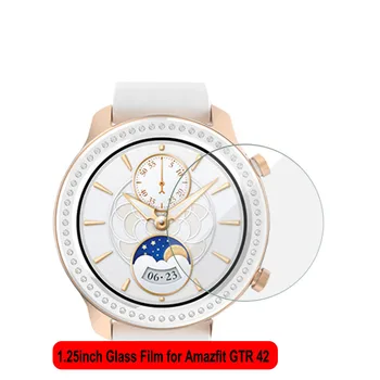 

5 Pcs Tempered Glass Full Screen Protector Film Cover For For Amazfit GTR 42MM In Stock