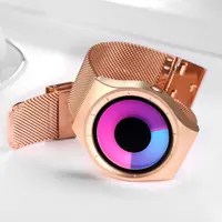 Relogio Creative Quartz Watches Women Top Brand Casual Stainless steel Mesh Band Unisex Watch Men Clock female Ladies gift - Image 2