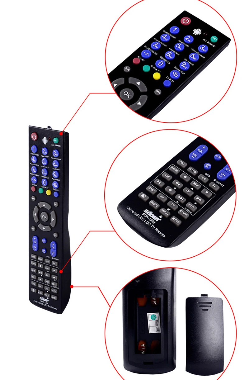 Универсальный пульт дистанционного управления smart tv для samsung 433mhz LG aa59-00603a AA59-00741A mando garaje