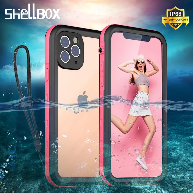 Shellbox Waterproof Phone Case For Iphone 11 Pro Max Xr Xs Max
