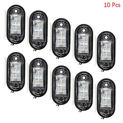 10 pçs w5w t10 lâmpadas led canbus 5730 8smd 12v 6000k 194 168 led interior do carro mapa dome luzes luz de estacionamento lâmpada sinal automático