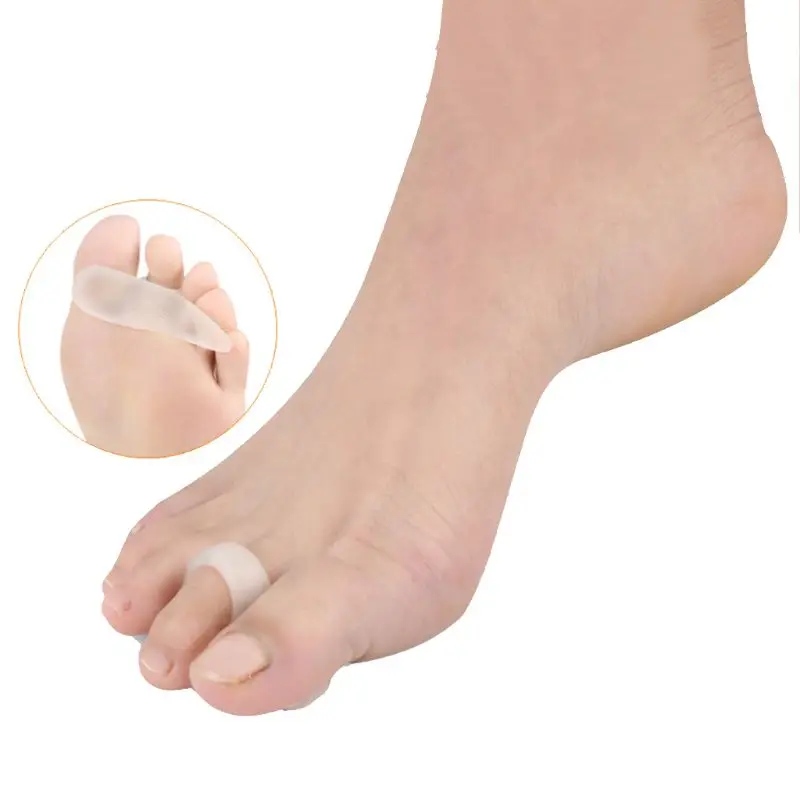 2Pcs Hammer Toe Treatment Tools Soft Gel Splints Feet Toes Correctors Separator M89F