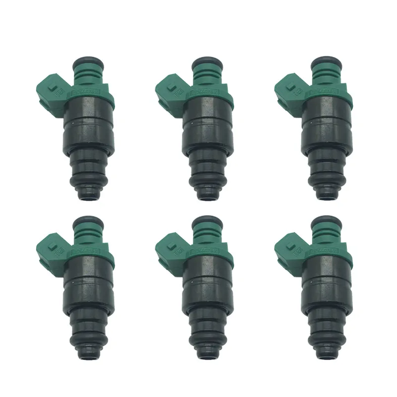 

6Pcs Car Fuel injector For 037906031AA 1,6 Chantale VW Beetle Golf 4 5 Seat Leon Toledo OEM 037906031AA