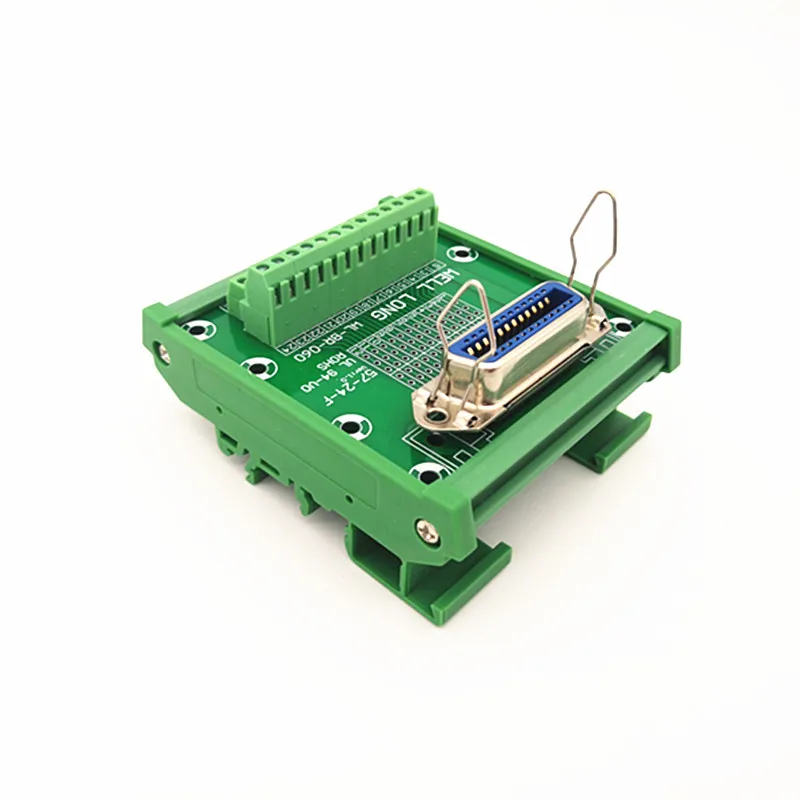 Крепление на din-рейку серии 57 24-Pin 0,08" гнездовой разъем Breakout Board