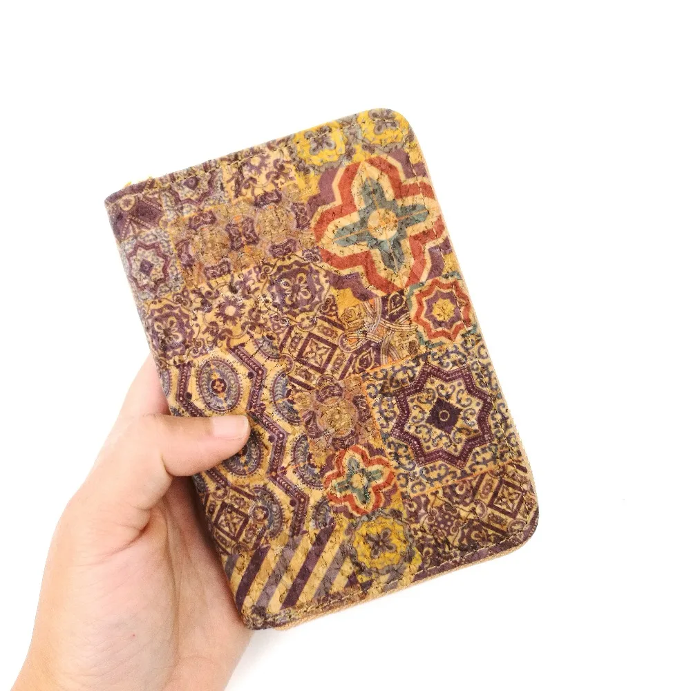 Portugal natural cork short wallet for women (16)