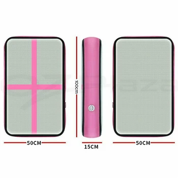 

100x50x15cm Fitness Equipment Sport Yoga Mat Inflatable Air Board Gymnastics Airtrack Tumbling Mat Air Track Gym Accessories