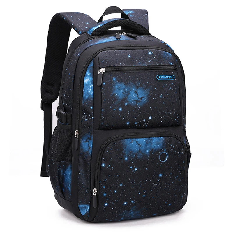 Backpacks School-Bags Knapsack Travel-Bag Teenagers Kids Children Fashion Star Boys 9-16Y
