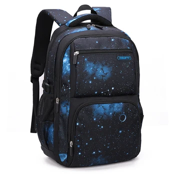 Teenagers Backpacks Boys Fashion Star School Bags Children Travel Bag Kids Knapsack Primary School Backpack Students Bag 9-16Y 1
