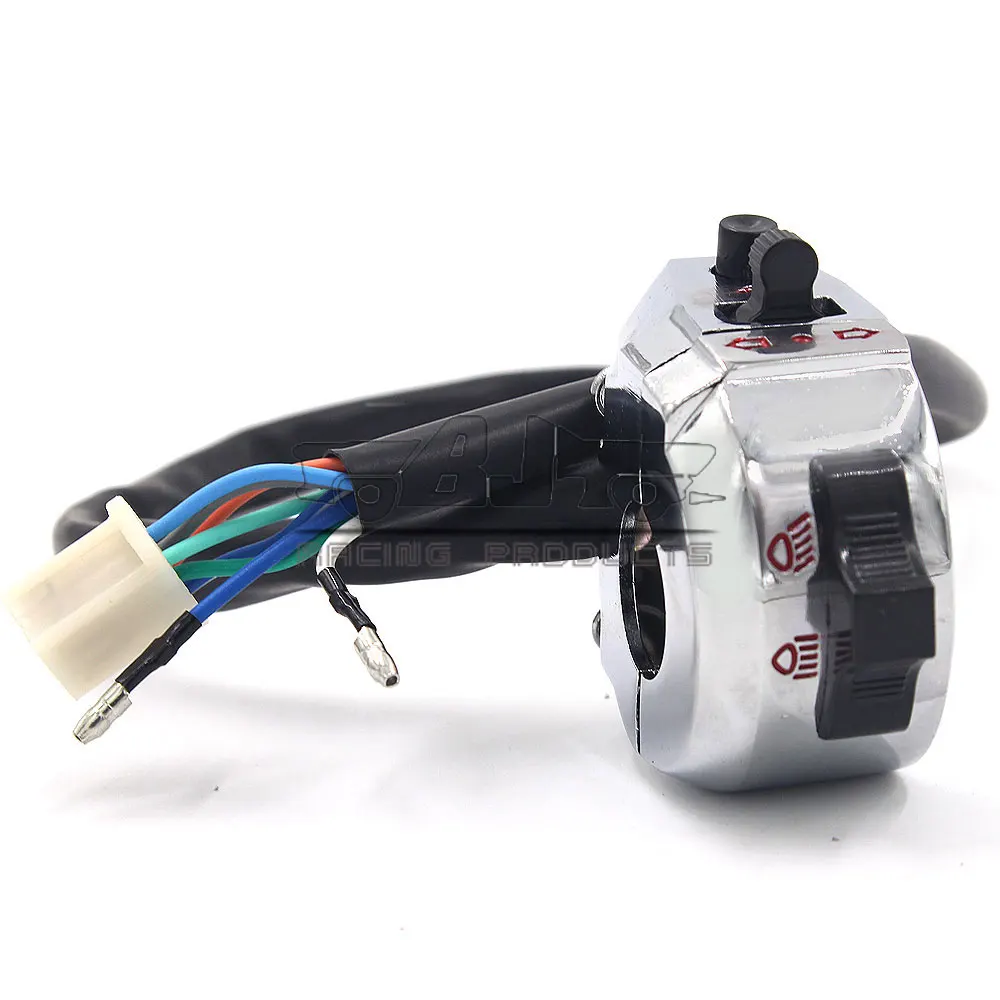 12V 7/8 ''на руль мотоцикла или звуковой сигнал указателя поворота светильник Управление переключатель мигалка переключатели для Honda Yamaha Harley Kawasaki