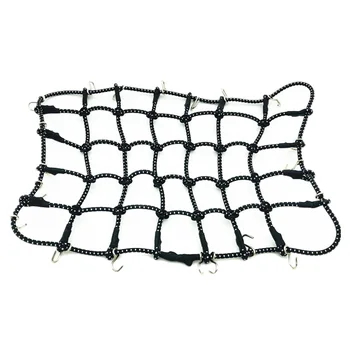 

1/10 Scale RC Rock Crawler Accessory Luggage Roof Rack Net for D90 D110 Traxxas TRX-4 Trx4 Rc Car,Black