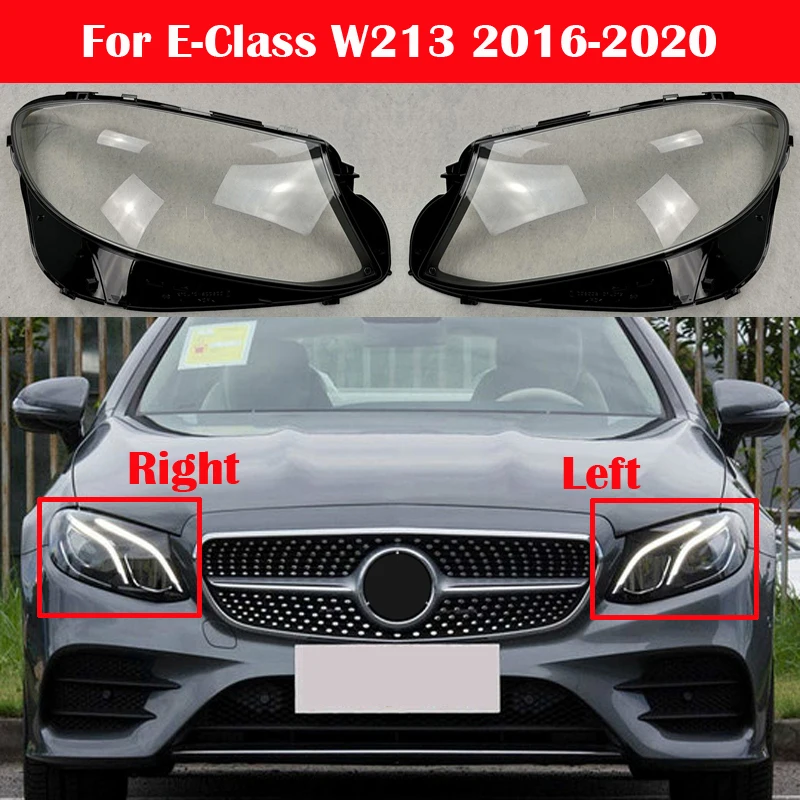 Car Headlights Glass Lamp Shade Shell Headlights Lamp Cover For Mercedesbenz Eclass W213 E200