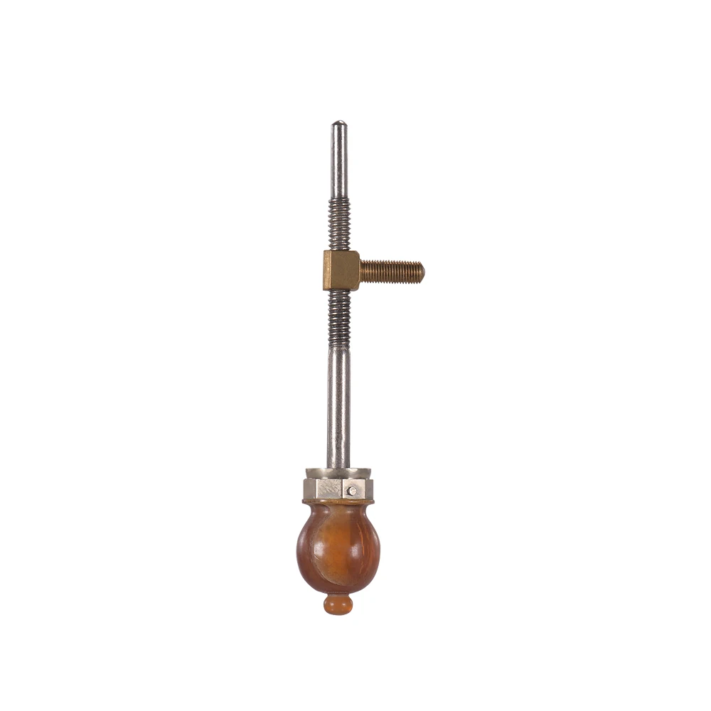 

Fiddle Violin Bow Frog & Screw Set Cattle Horn Material with Beautiful Pattern for 4/4 Violin Bow, Pack of 5 sets