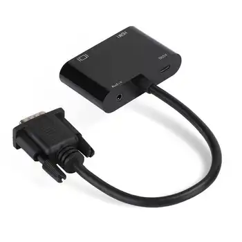 

VGA to VGA Video Adapter Cable Converter 1080P for Computer Projector