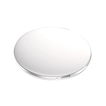 

Led Light Mini Makeup Mirror Compact Pocket Face Lip Cosmetic Mirror Travel Portable Lighting Mirror 1X/5X Magnifying Foldable W