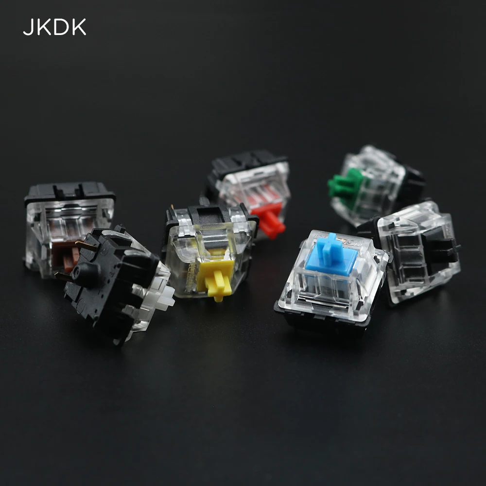 7 шт./упак. Gateron четкость cap Черное Основание MX Переключатель для DIY механическая