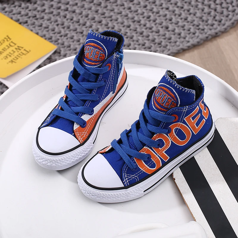 

Spring 2020 Boy Canvas Ankle Boots Green Red Kids Canvas Shoes for Unisex Shoes High Top Boys Girls Canvas Sneakers Teenage Shoe
