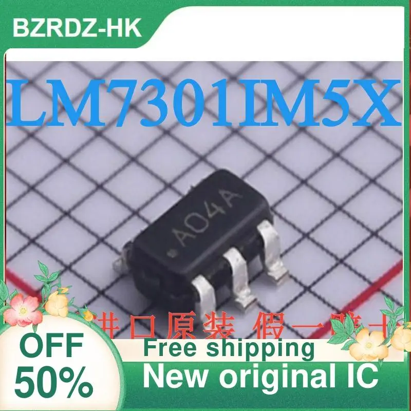 

10 шт. LM7301IM5X SOT23-5 A04A новый оригинальный IC