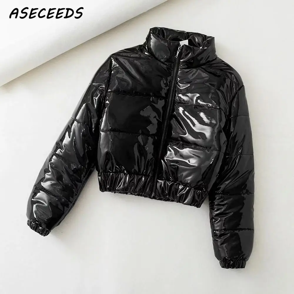 2019 зимняя куртка женская парка винтажная черная кожаная пальто Женская