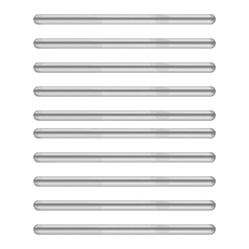 1000Pcs Adhesive Metal Flat Aluminum Nose Bridge Strip Clips for DIY Craft Mask Material Making | Дом и сад