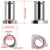 2 дюйма 50 мм EGR Delete kit Замена клапана Трубы Для 1.9 8v TDI VE 90/110 и PD100 / PD115 Дизель Delete kit VR-EGR01