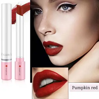 

4 Color Creative Cigarette Lipstick Set Matte Tube Velvet Long Lasting Lip Gloss Q0KD