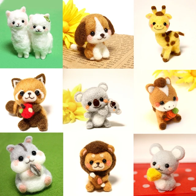 Zoo Felt Animal Educational Toys Felt Animals Animal Felt Animals Sewing  for Kids for Toddler Children - AliExpress