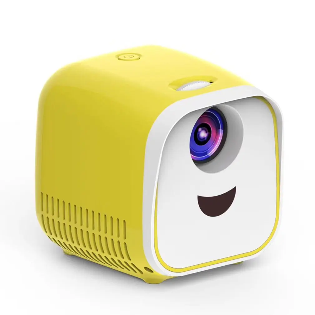 

2019 New Burst L1 Portable Mini Home Projector Led Projector New Projector Easy To Use Multi-Color Aesthetic And Durable