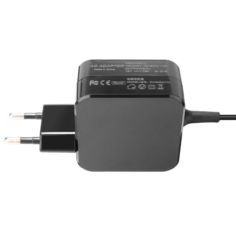 Для ноутбука Asus 19V 1.75A 33W EU Plug AC зарядное устройство адаптер питания для Asus eeebook X205 X205T X205TA зарядное устройство для ноутбука
