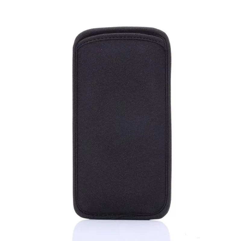 Черный Неопреновый мягкий гибкий чехол для телефона Alcatel U5 3G 4G 3 3V ZTE Blade L5 Plus A520 A6