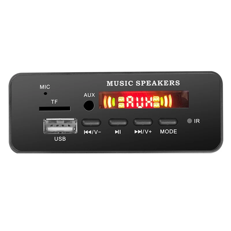 12V автомобильный Bluetooth декодер доска Tf картой Fm радио Mp3 аудио модуль для автомобиля дистанционного Музыка Динамик Usb Питание