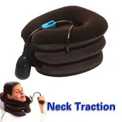 Воздушный затылочный шеи тяги мягкий бандаж устройство для шеи боли шейный головной боли голова спины плечо шеи Боль Здоровье и гигиена