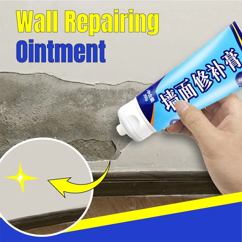 Household Wall Crack Repair Cream White Wall Crack Repair Paint 2019 New Arrivals Best Selling Dropshipping Household family